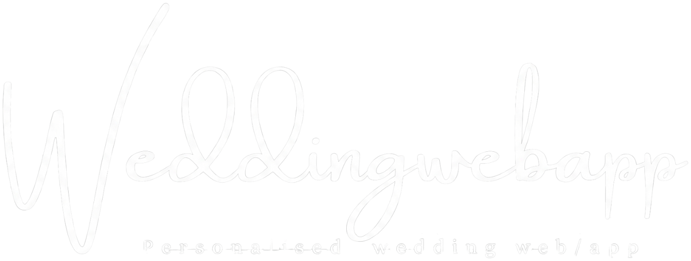 Weddingwebapp — personalised wedding web/app